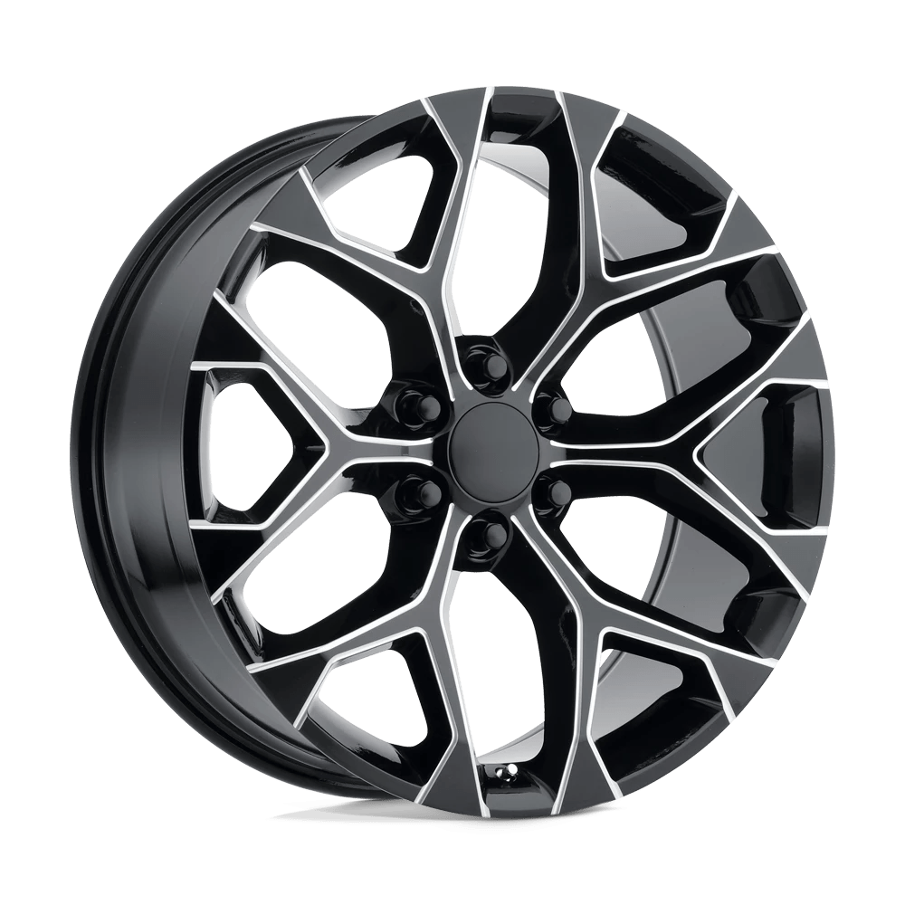 PERFORMANCE REPLICAS PR176 24X10 24 6X139.7/6X5.5 Gloss Black Milled