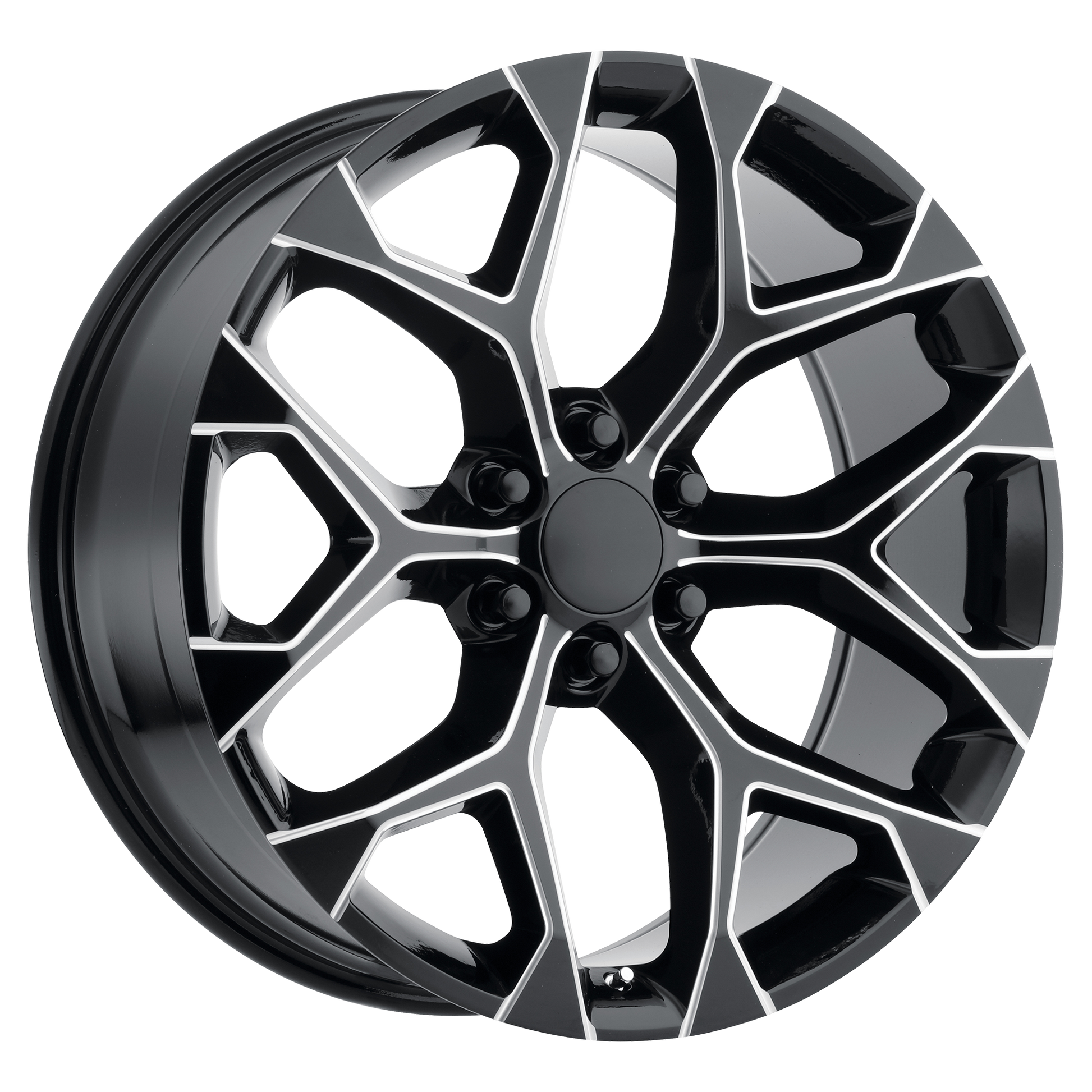 PERFORMANCE REPLICAS PR176 24X10 31 6X139.7/6X5.5 Gloss Black Milled