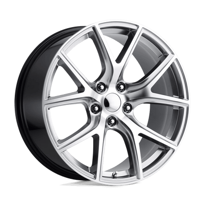 PERFORMANCE REPLICAS PR181 20X10 50 5X127/5X5.0 Hyper Silver Machined