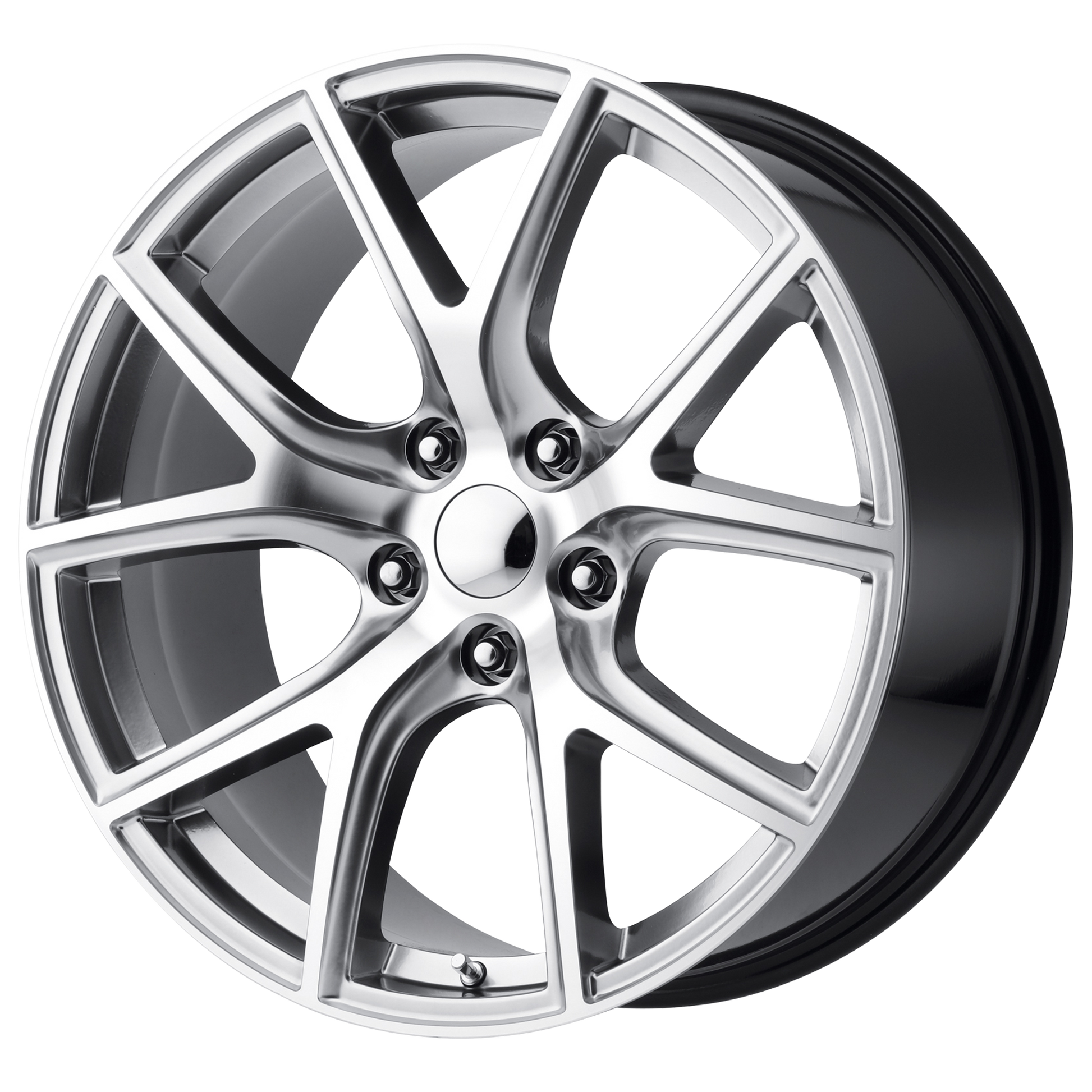 PERFORMANCE REPLICAS PR181 20X10 18 5X115/5X115 Hyper Silver Machined
