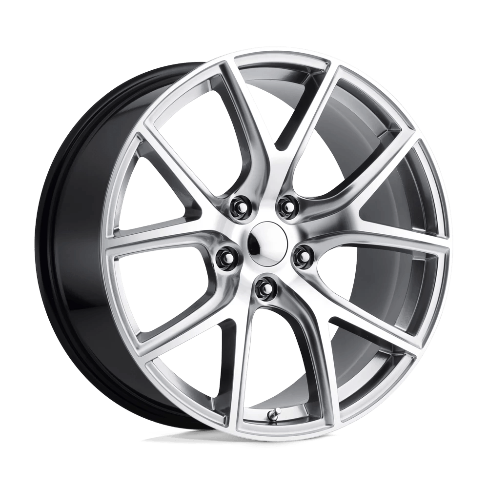 PERFORMANCE REPLICAS PR181 20X9 34 5X127/5X5.0 Hyper Silver Machined