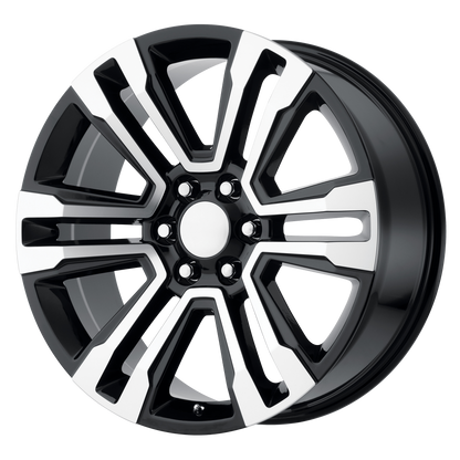 PERFORMANCE REPLICAS PR182 26X10 31 6X139.7/6X5.5 Gloss Black Machined