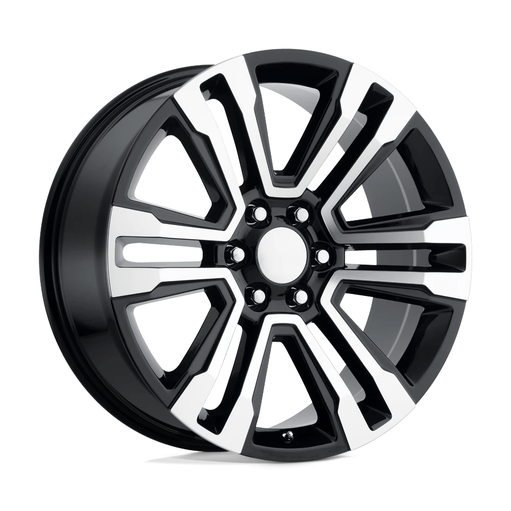 PERFORMANCE REPLICAS PR182 20X9 24 6X139.7/6X5.5 Gloss Black Machined
