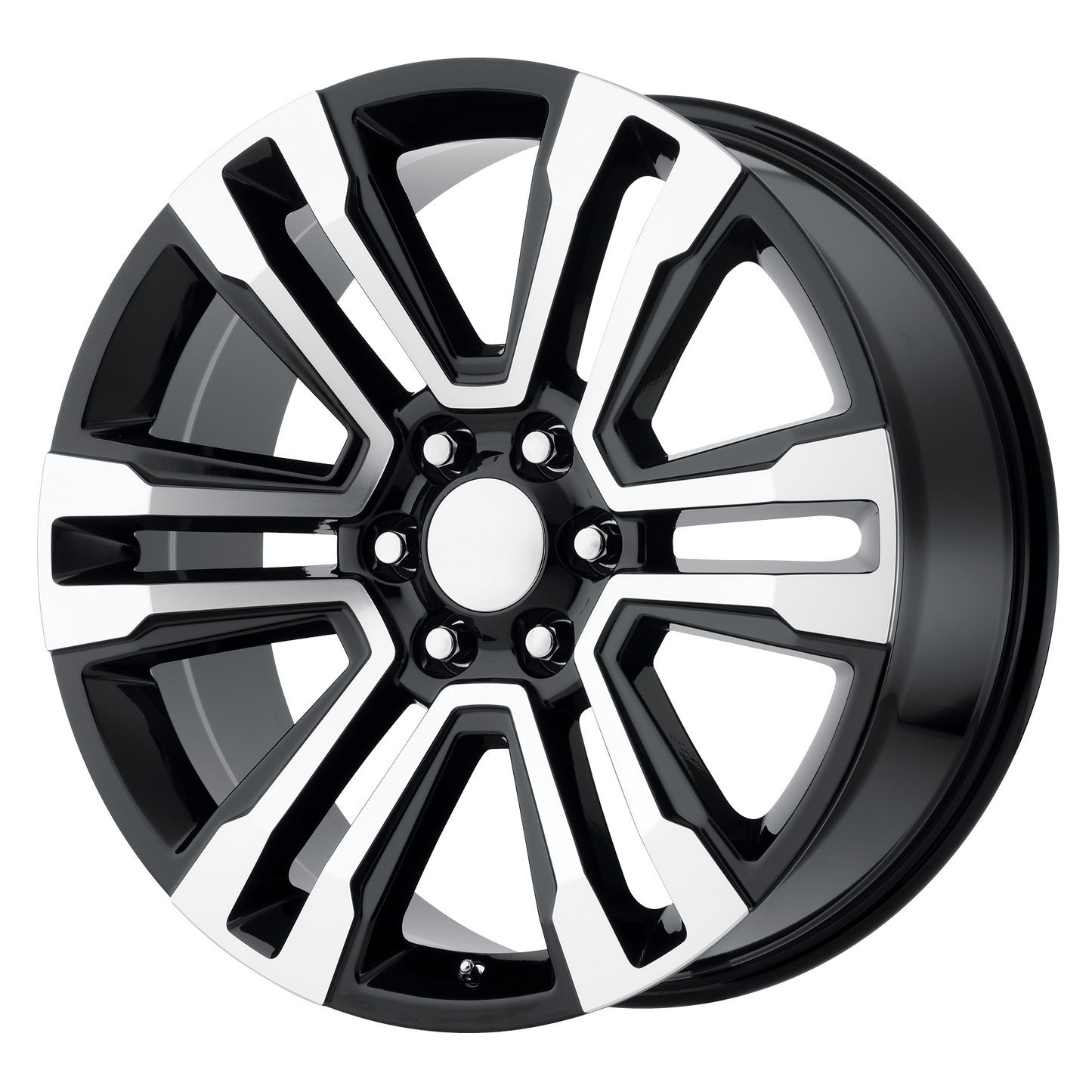 PERFORMANCE REPLICAS PR182 26X10 31 6X139.7/6X5.5 Gloss Black Machined