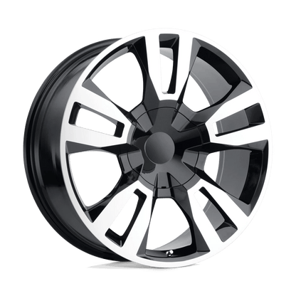 OE Creations PR188 20X9 24 6X139.7/6X5.5 Gloss Black Machined