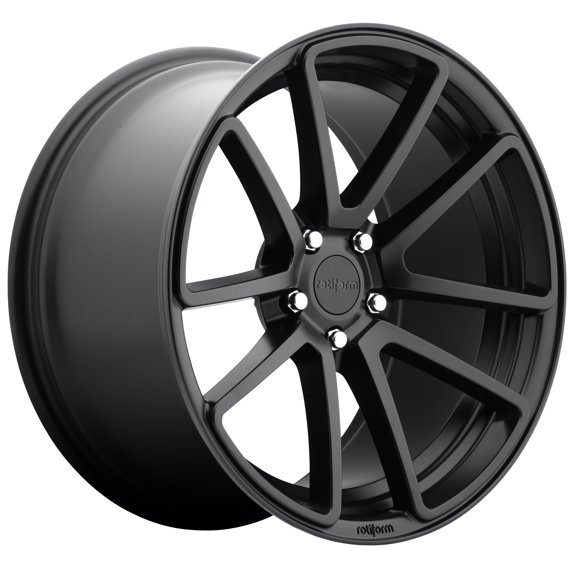 Rotiform 1PC R122 SPF 19X8.5 45 5X112 MATTE BLACK