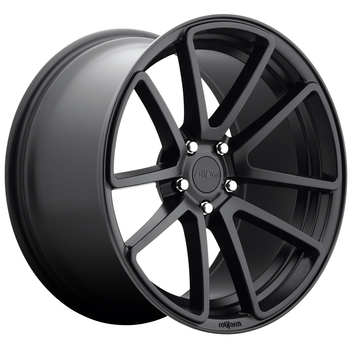 Rotiform 1PC R122 SPF 18X8.5 35 5X112 MATTE BLACK