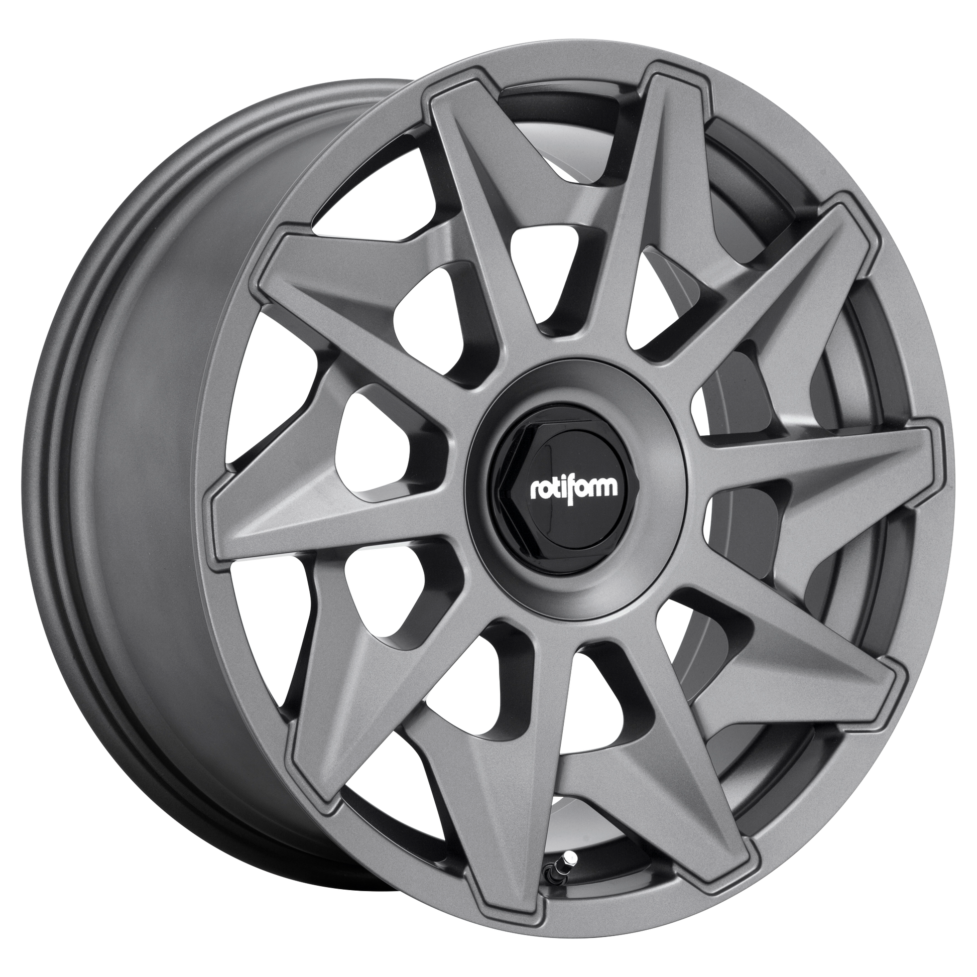 Rotiform 1PC R128 CVT 19X8.5 35 5X112/5X120 MATTE ANTHRACITE