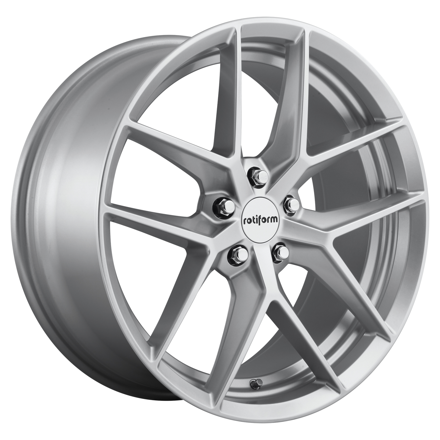 Rotiform 1PC R133 FLG 19x8.5 45 5x112/5x112 GLOSS SILVER