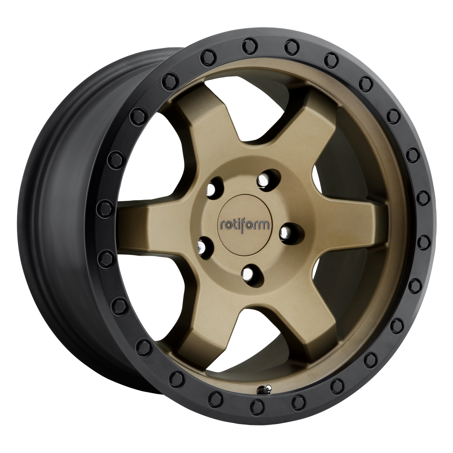 Rotiform 1PC R150 SIx-OR 20x9 1 6x135/6X5.3 MATTE BRONZE BLACK BEAD RING
