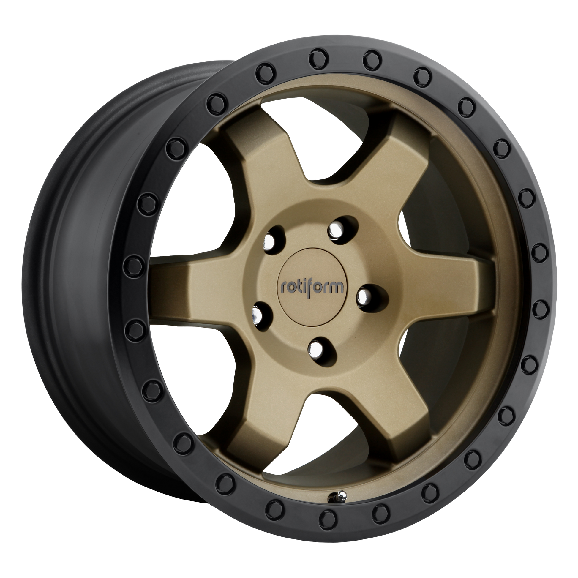 Rotiform 1PC R150 SIx-OR 20x9 1 6x135/6X5.3 MATTE BRONZE BLACK BEAD RING