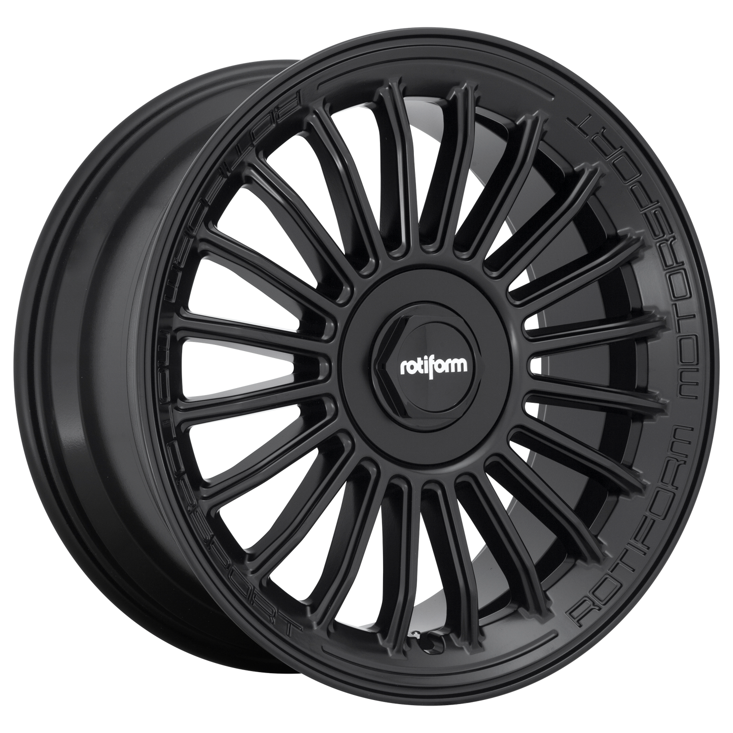 Rotiform 1PC R161 BUC-M 19x8.5 35 5x114.3/5x120/5x4.5/120 MATTE BLACK