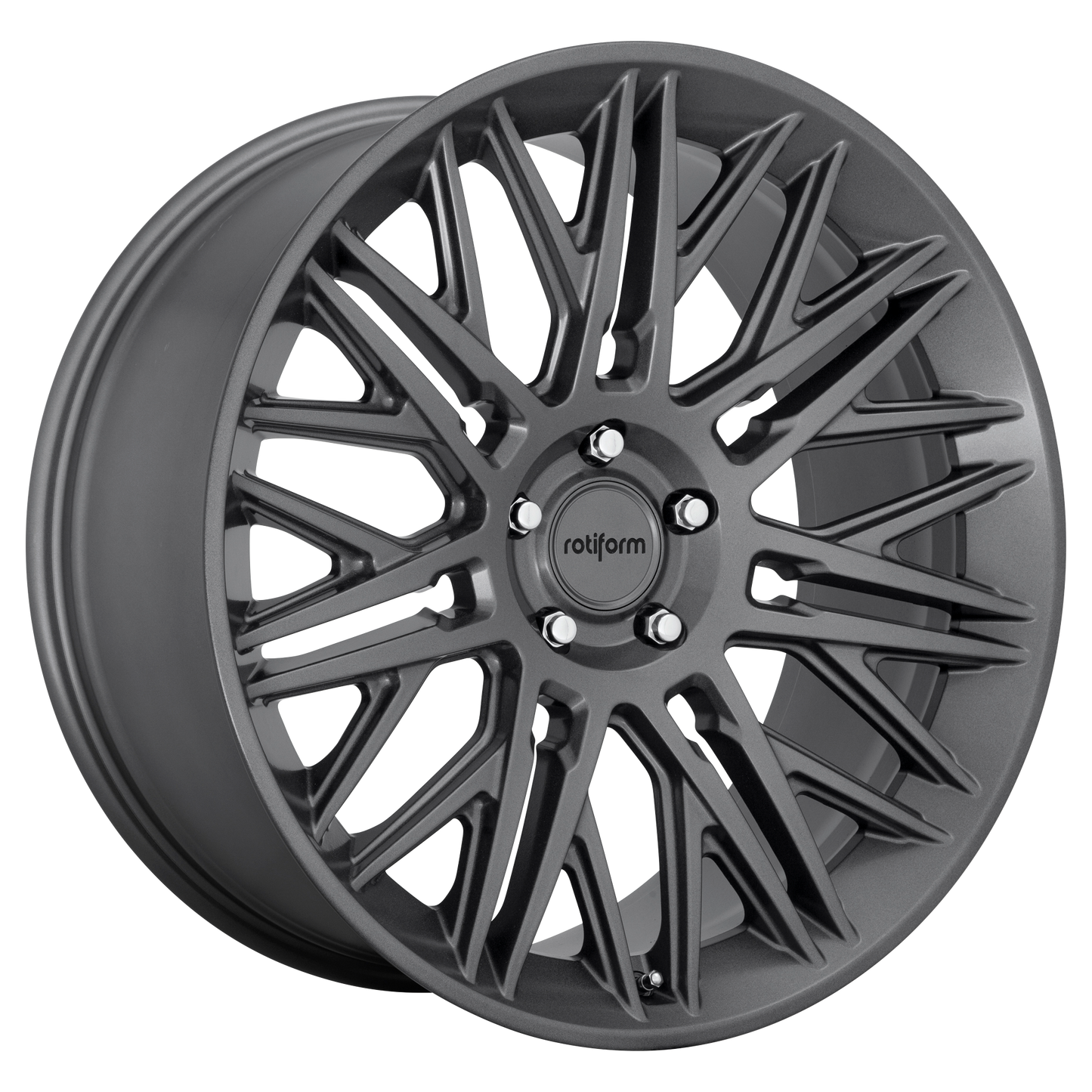 Rotiform 1PC R163 JDR 22X10 20 5X112 MATTE ANTHRACITE