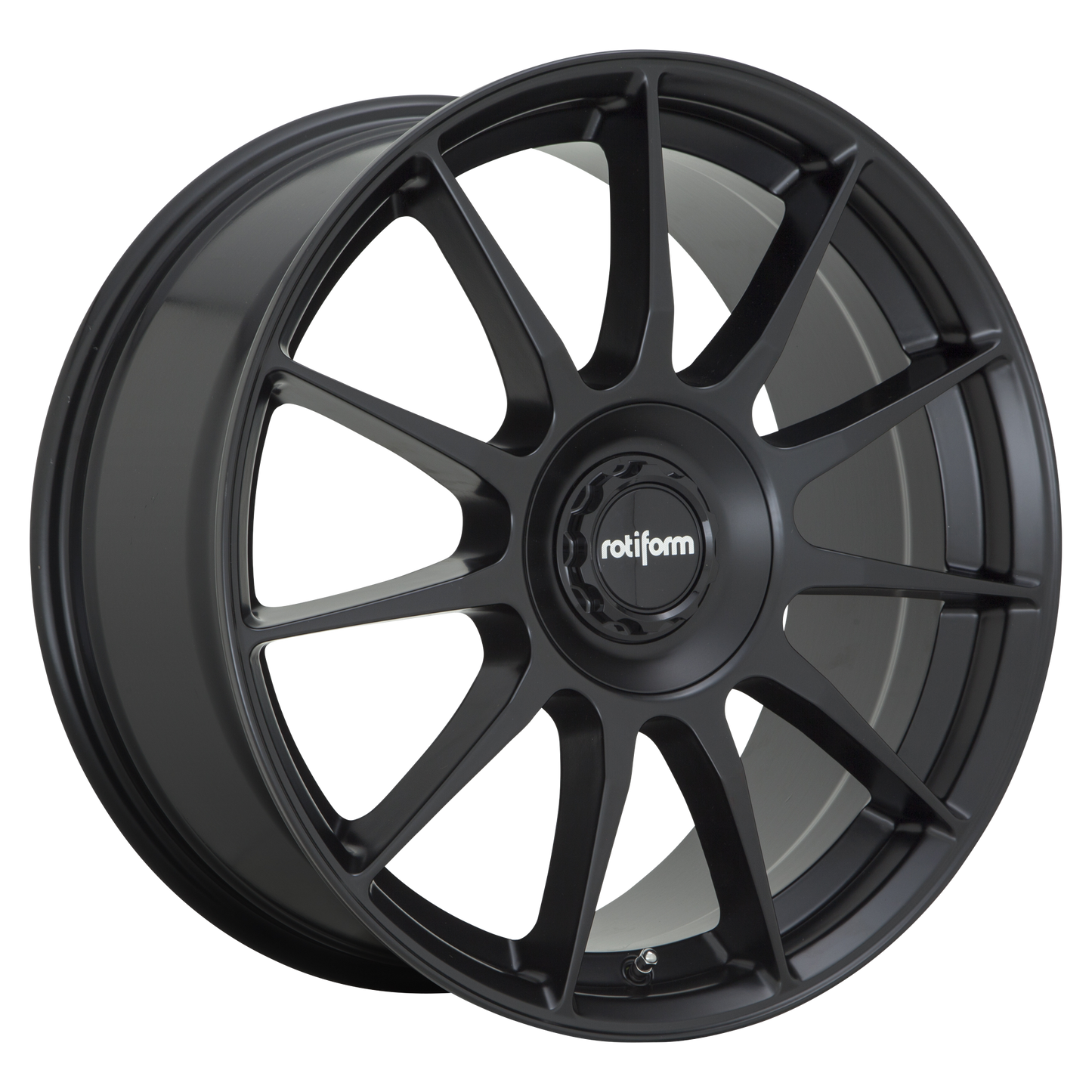 Rotiform 1PC R168 DTM 19X8.5 45 5X108/5X114.3 SATIN BLACK