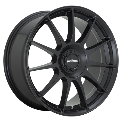 Rotiform 1PC R168 DTM 19X8.5 45 5X108/5X114.3 SATIN BLACK