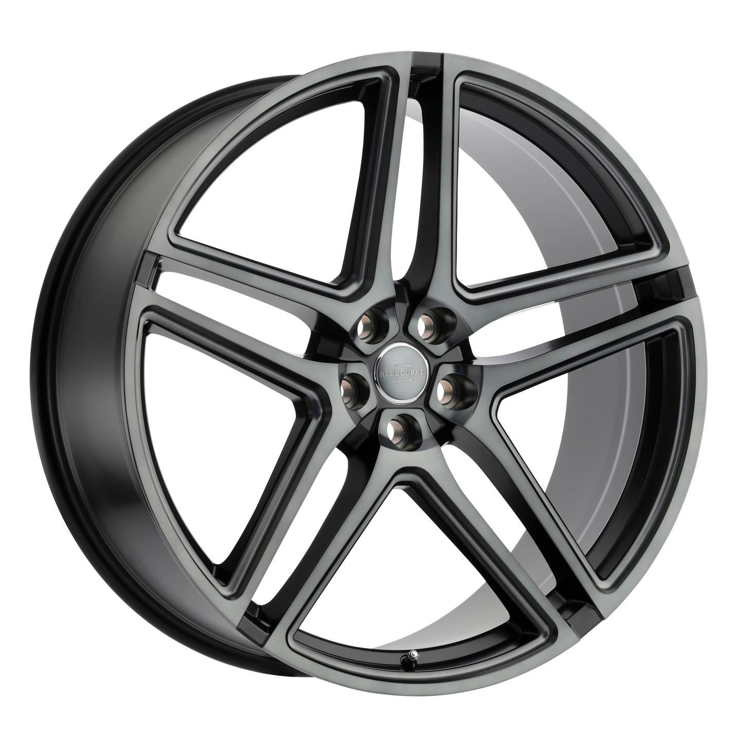 RedBourne CROWN 24X10 35 5X120/5X4.72 MATTE BLACK W/ MACHINED FACE & MILLED SPOKE