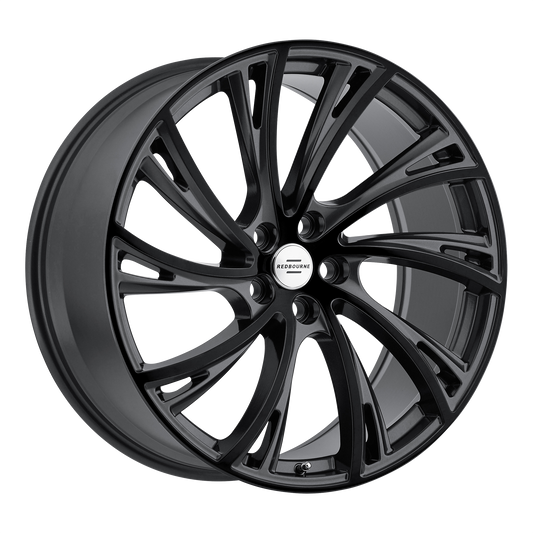 RedBourne NOBLE 22X10 37 5X120/5X4.72 GLOSS GUNMETAL W/ GLOSS BLACK FACE