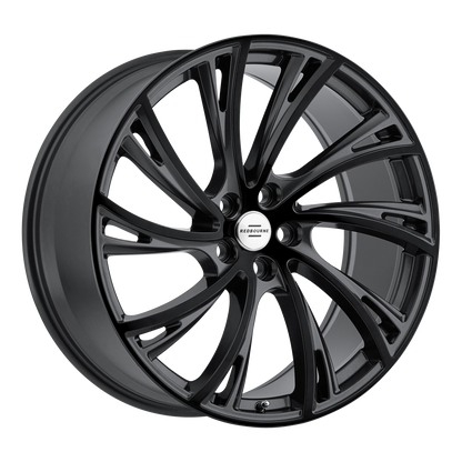 RedBourne NOBLE 20X9.5 32 5X120/5X4.72 GLOSS GUNMETAL W/ GLOSS BLACK FACE