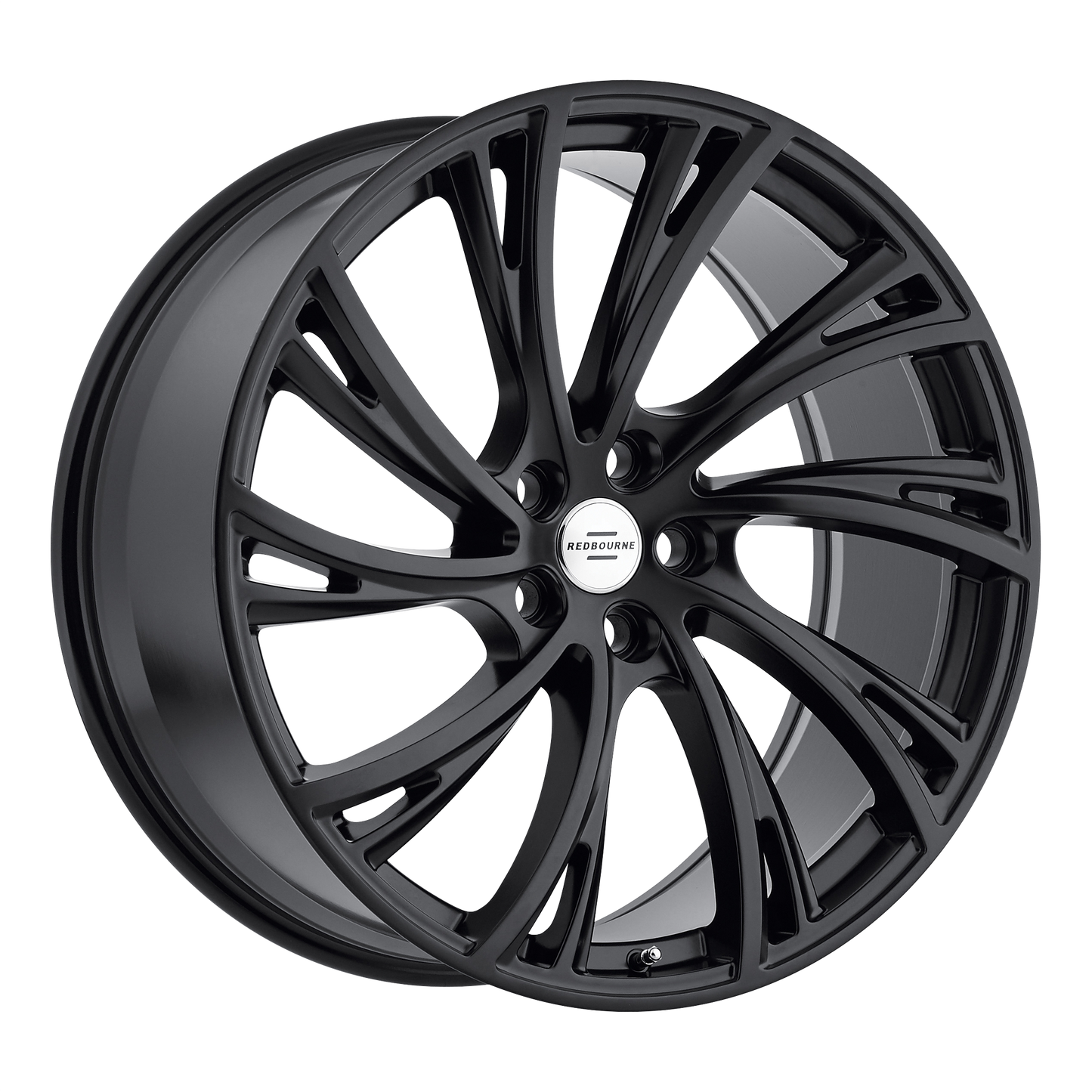 RedBourne NOBLE 20X9.5 32 5X120/5X4.72 DOUBLE BLACK - MATTE BLACK W/ GLOSS BLACK FACE