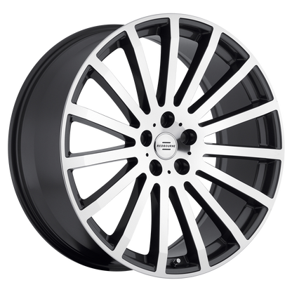 RedBourne DOMINUS 22X9.5 32 5X120/5X4.72 GUNMETAL W/ MIRROR CUT FACE