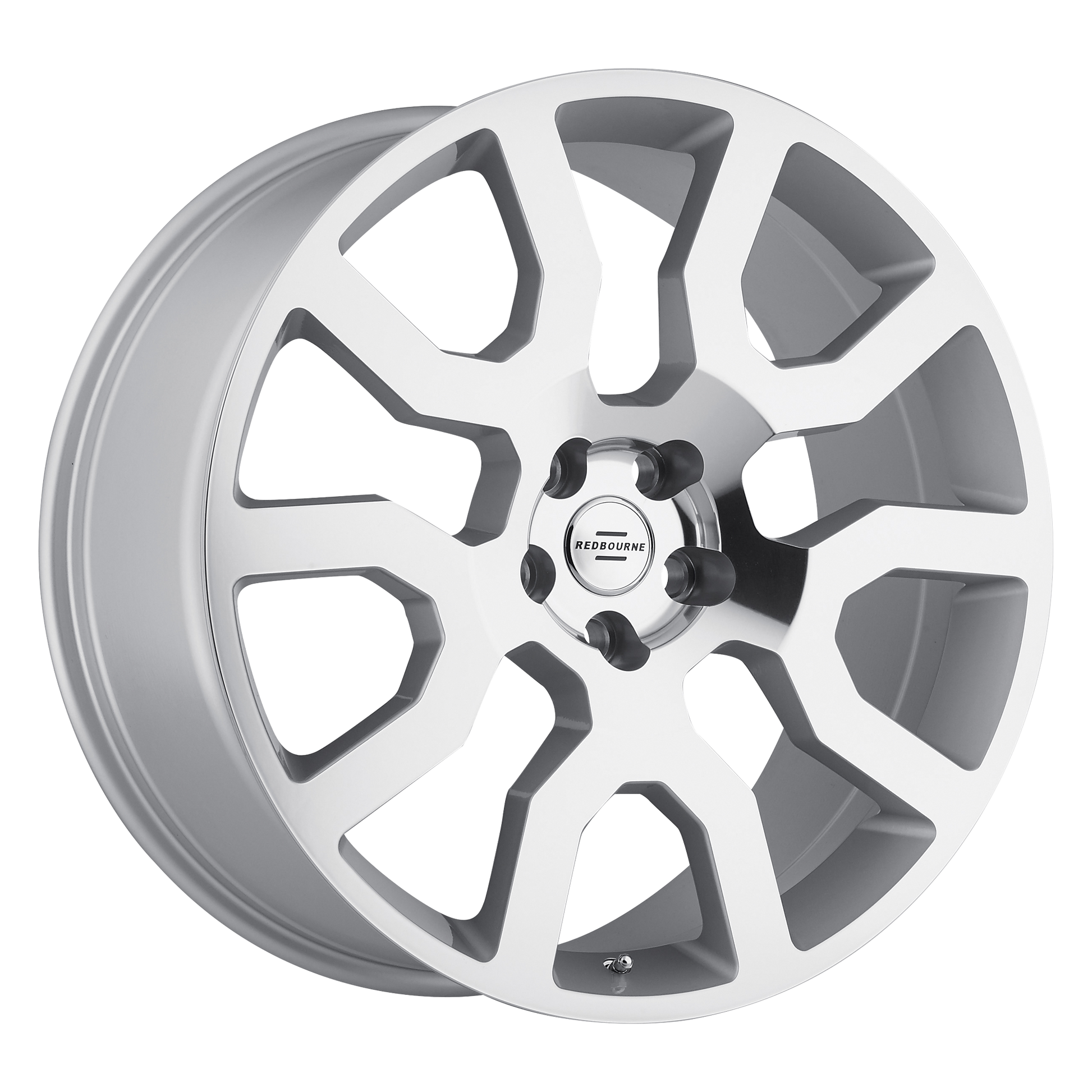 RedBourne HERCULES 20X9.5 32 5X120/5X4.72 SILVER W/ MIRROR CUT FACE