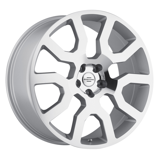 RedBourne HERCULES 20X9.5 32 5X120/5X4.72 SILVER W/ MIRROR CUT FACE