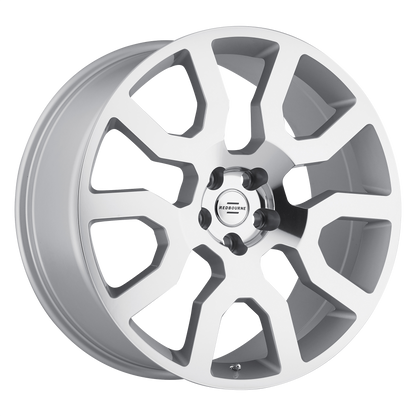 RedBourne HERCULES 22X10 37 5X120/5X4.72 SILVER W/ MIRROR CUT FACE
