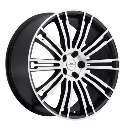 RedBourne MANOR 22X9.5 32 5X120/5X4.72 MATTE BLACK W/ MATTE MACHINED FACE
