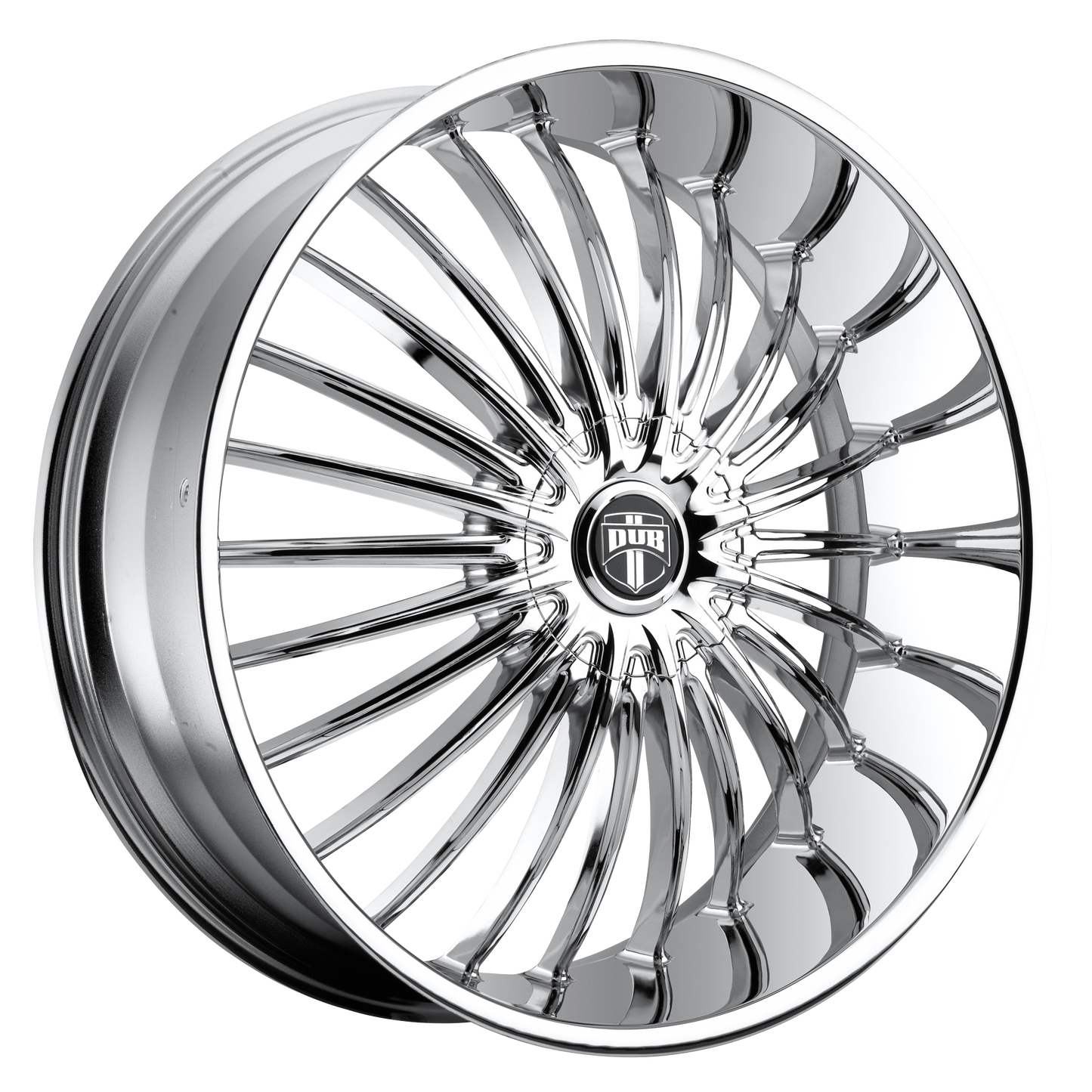 DUB 1PC S140 SUAVE 28x10 30 6x135/6x139.7/6x135/5.5 CHROME PLATED