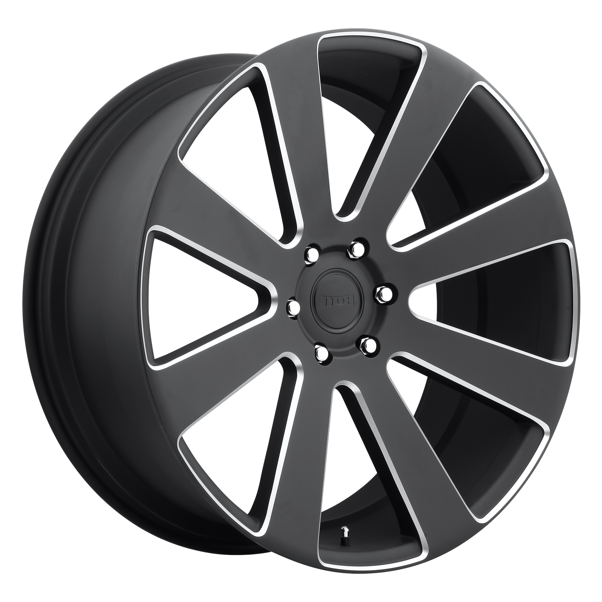 DUB 1PC S187 8-BALL 22x9.5 30 6x135/6X5.3 MATTE BLACK MILLED