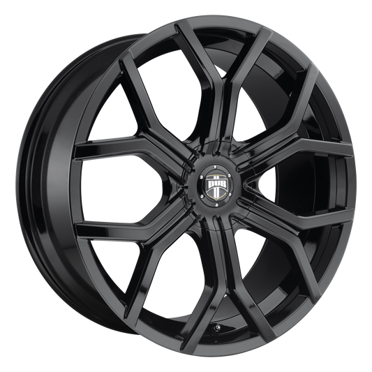 DUB 1PC S208 ROYALTY 24x9.5 30 6x135/6x139.7/6x135/5.5 GLOSS BLACK