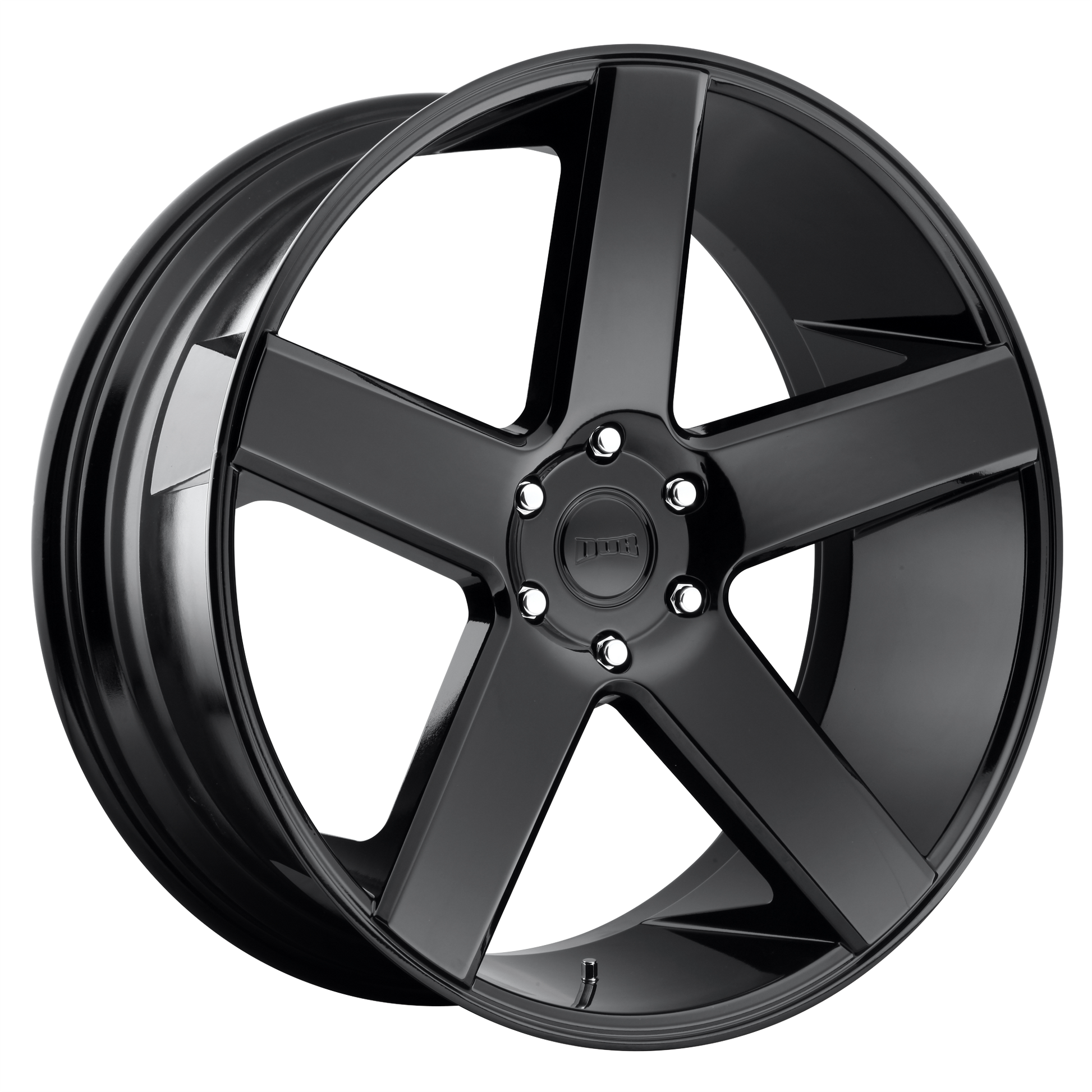 DUB 1PC S216 BALLER 22x8.5 38 5x114.3/5x4.5 GLOSS BLACK