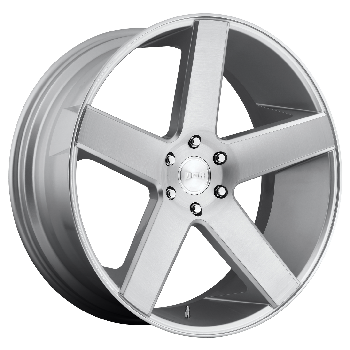 DUB 1PC S218 BALLER 26x10 20 6x139.7/6x5.5 GLOSS SILVER BRUSHED