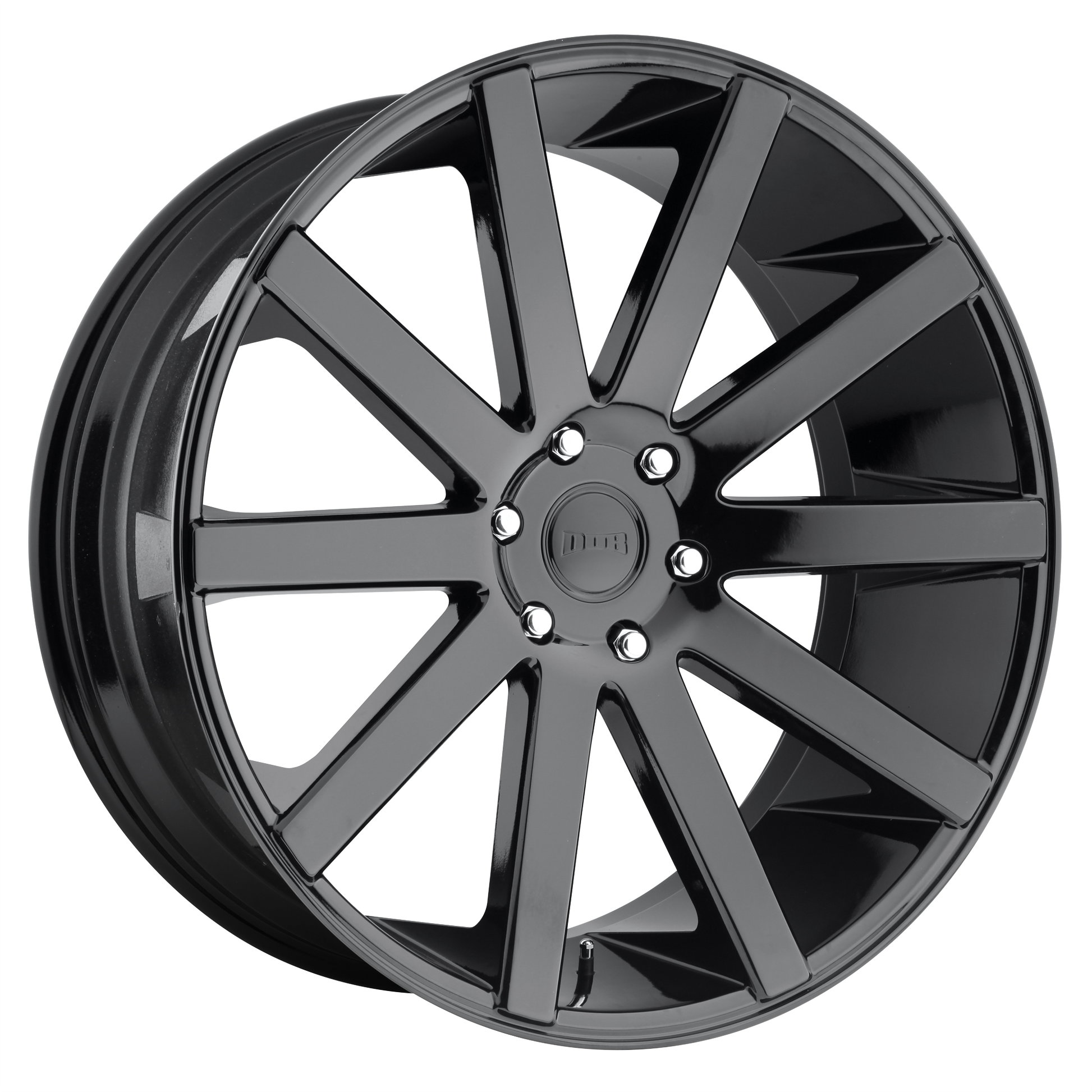 DUB 1PC S219 SHOT CALLA 24x10 20 6x139.7/6x5.5 GLOSS BLACK