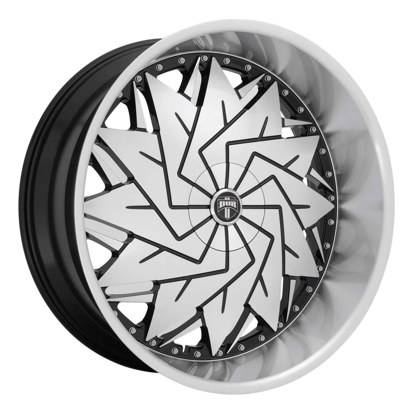 DUB 1PC S234 DAZR 26x10 5 5x120.65/5x127/5x4.75/5.0 GLOSS BLACK MACHINED