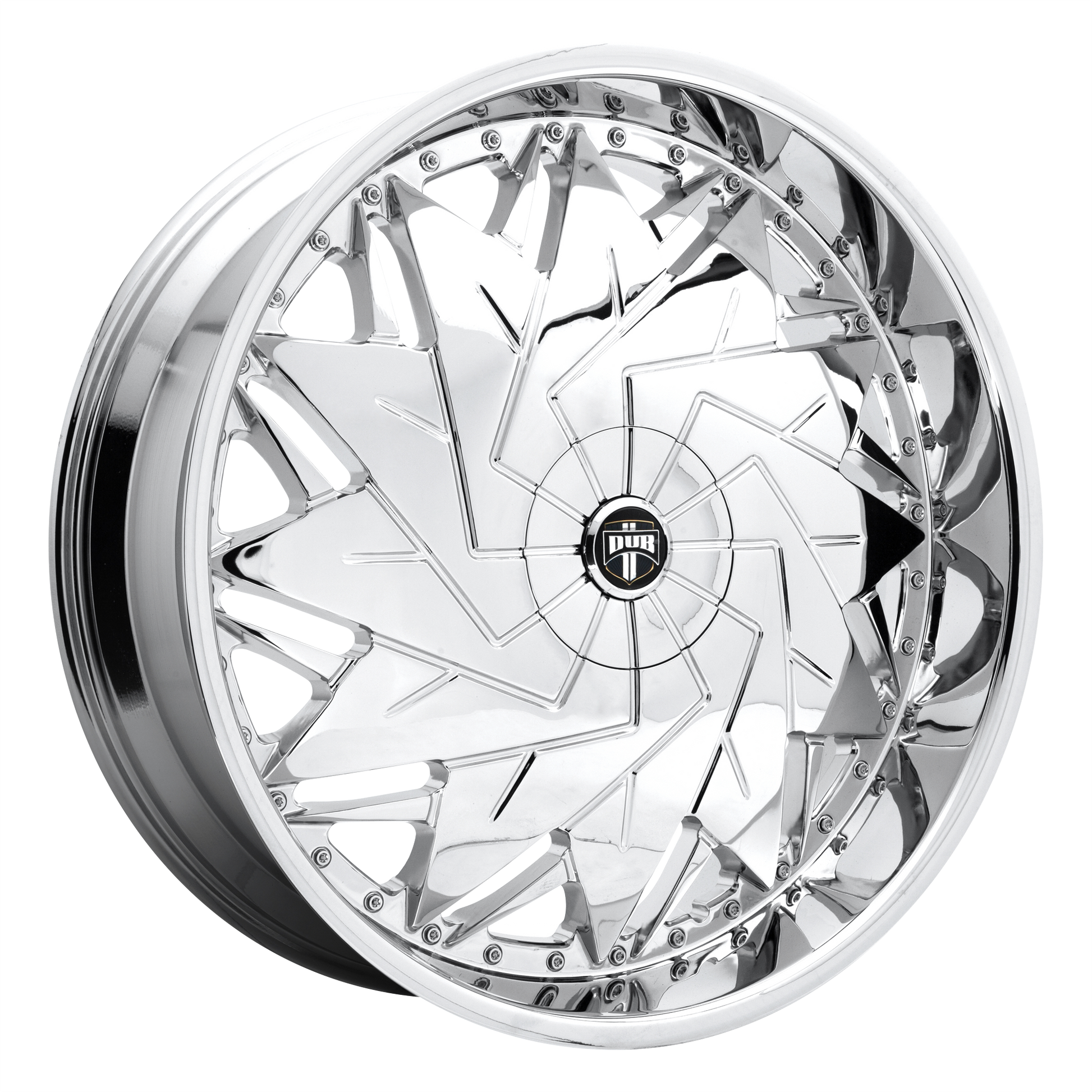 DUB 1PC S235 DAZR 26x9 15 5x115/5x120/5x115/120 CHROME PLATED