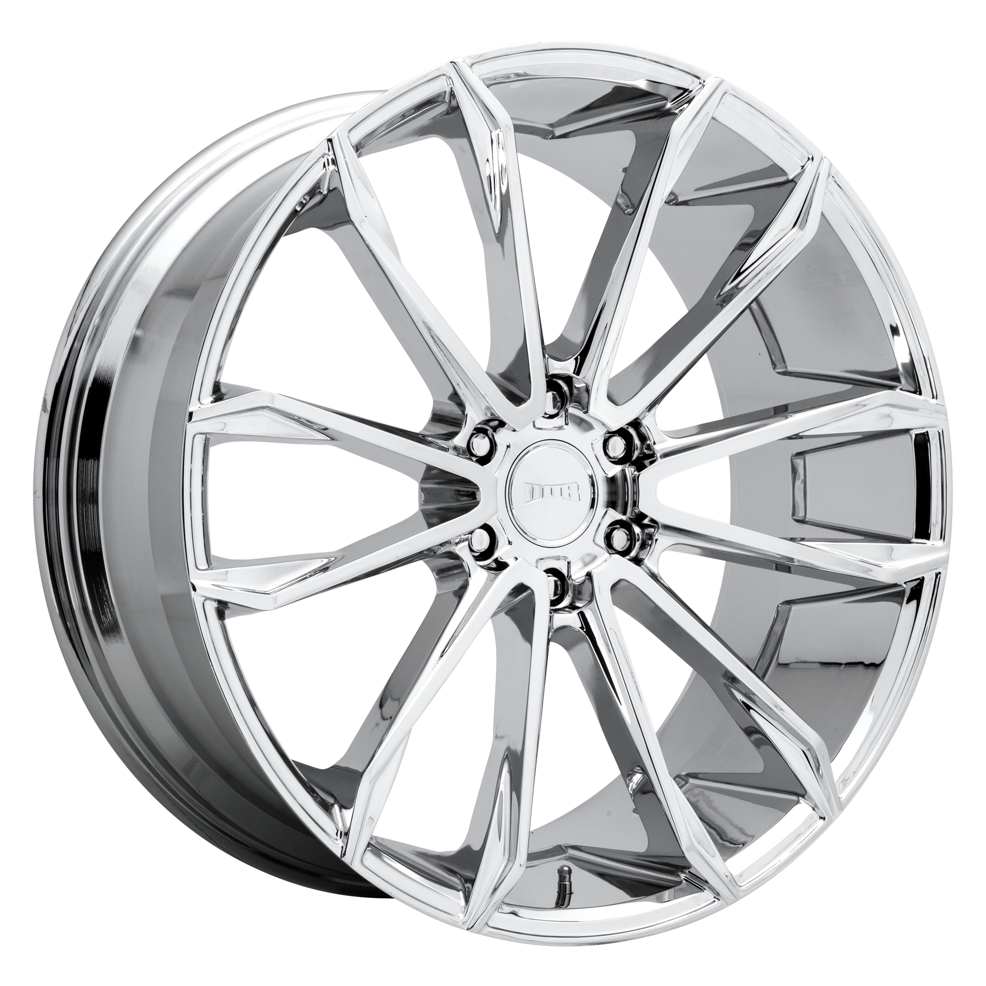DUB 1PC S251 CLOUT 24x10 30 6x139.7/6x5.5 CHROME PLATED