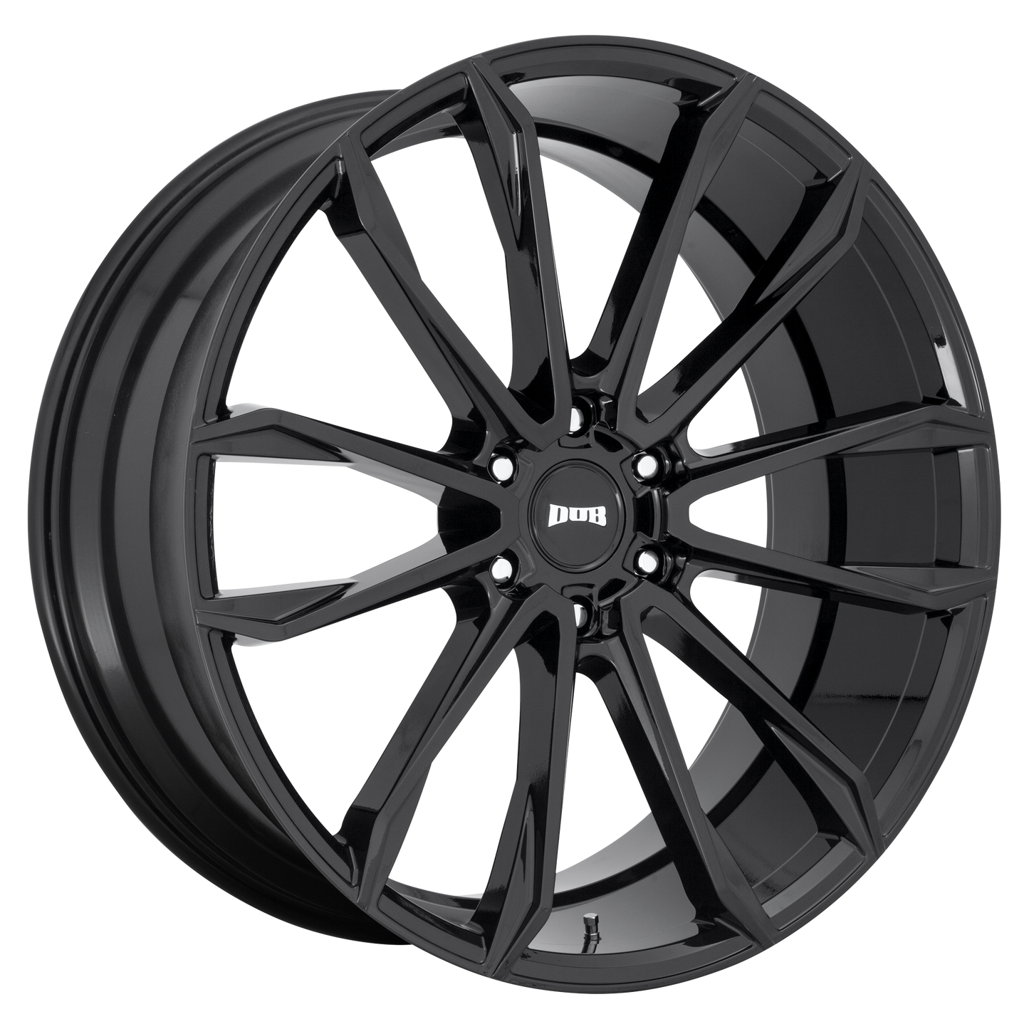DUB 1PC S253 CLOUT 24x10 30 6x139.7/6x5.5 GLOSS BLACK