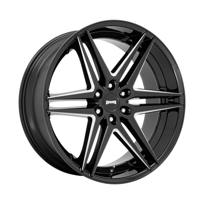 DUB 1PC S267 DIRTY DOG 26X10 25 6X139.7 GLOSSY BLACK MILLED