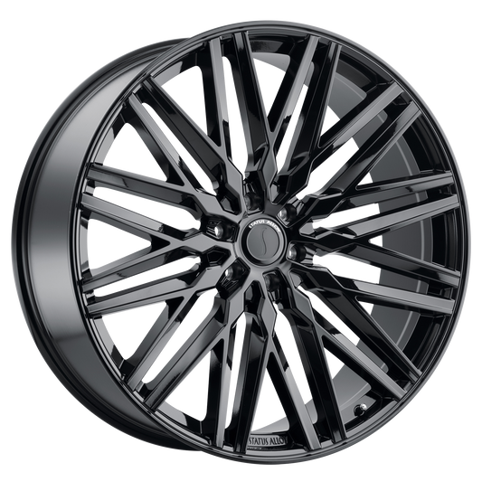 Status ADAMAS 20X9 25 6X120/6X120 GLOSS BLACK