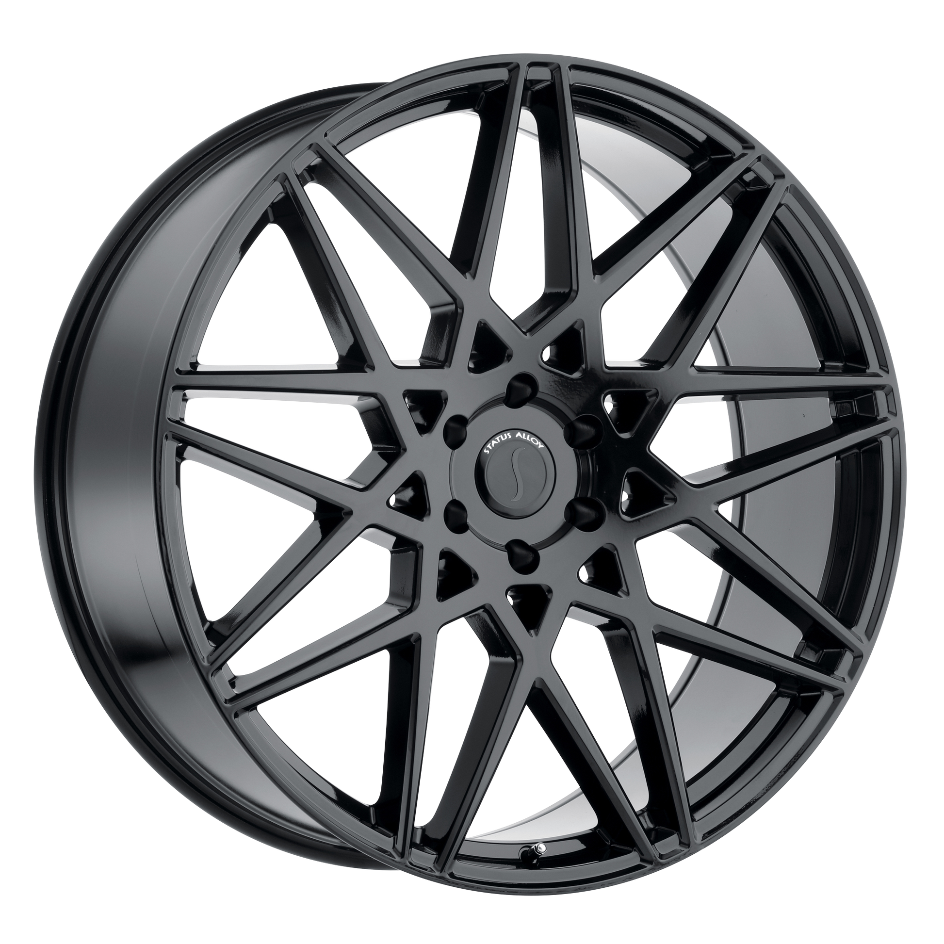 Status GRIFFIN 22X9.5 15 5X115/5X115 GLOSS BLACK
