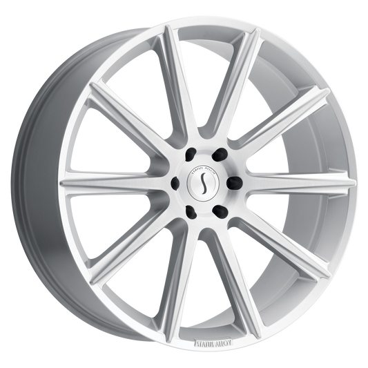 Status ZEUS 26X10 30 6X135/6X5.3 SILVER W/ BRUSHED FACE