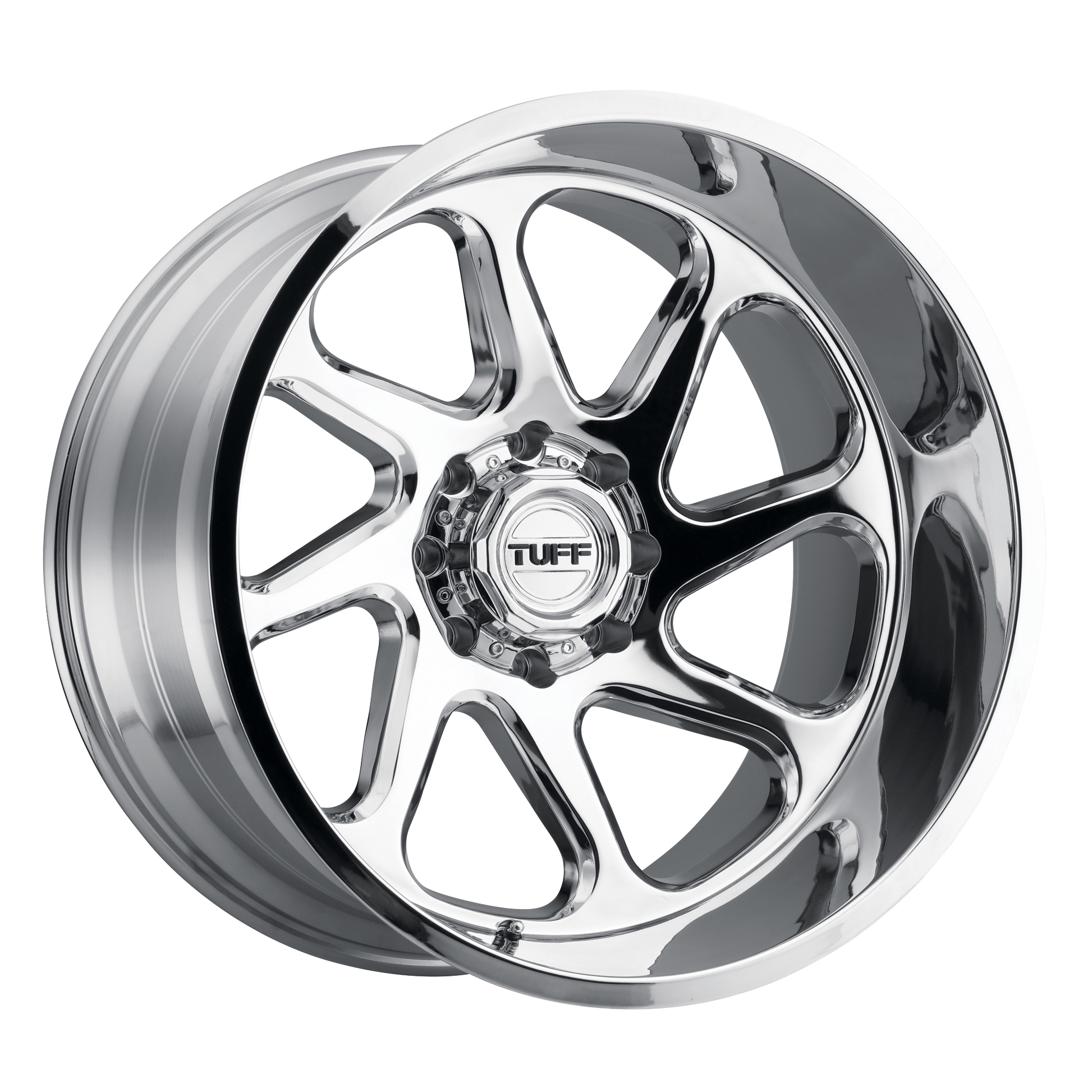 Tuff T2B 22X12 -45 8X170/8X6.7 CHROME - DIRECTIONAL