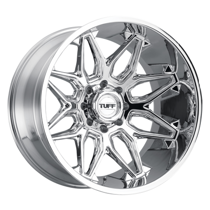 Tuff T3B 22X12 -45 8X170/8X6.7 CHROME