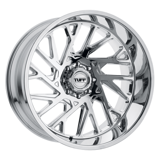 Tuff T4B 22X12 -45 8X165.1 CHROME