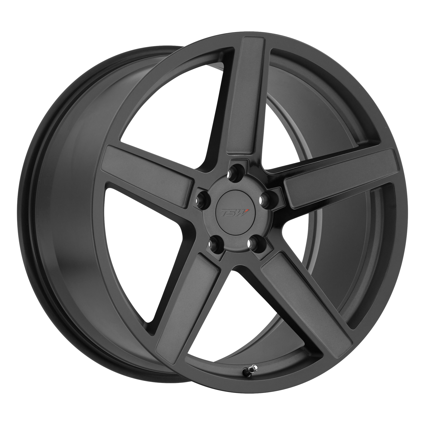 TSW ASCENT 20X10 40 5X120/5X4.72 MATTE GUNMETAL W/ GLOSS BLACK FACE