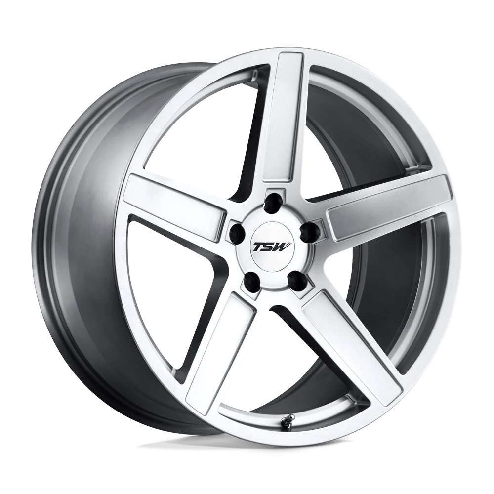 TSW ASCENT 18X9.5 40 5X120/5X4.72 MATTE TITANIUM SILVER