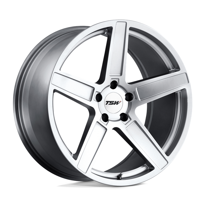 TSW ASCENT 18X8.5 32 5X112/5X112 MATTE TITANIUM SILVER