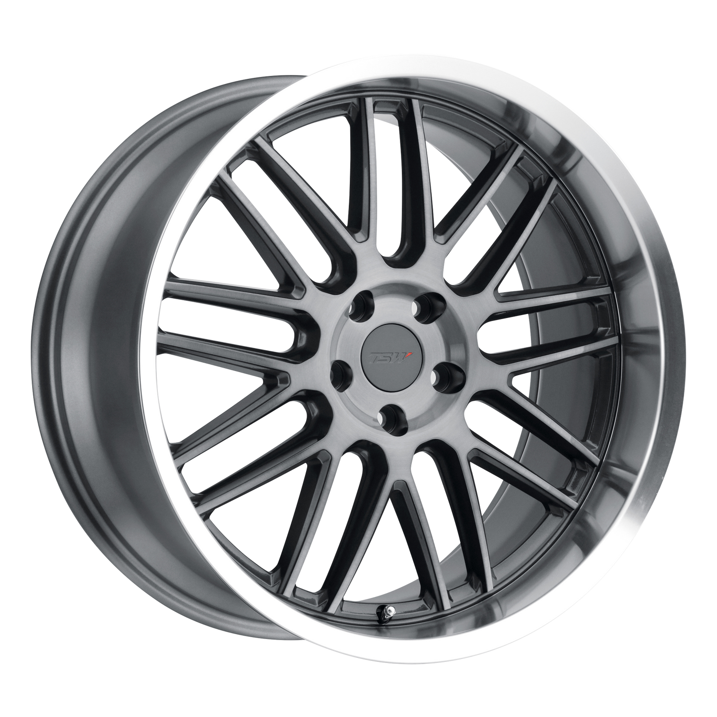 TSW AVALON 20X9 35 5X120/5X4.72 GUNMETAL W/ BRUSHED GUNMETAL FACE & MACHINED LIP