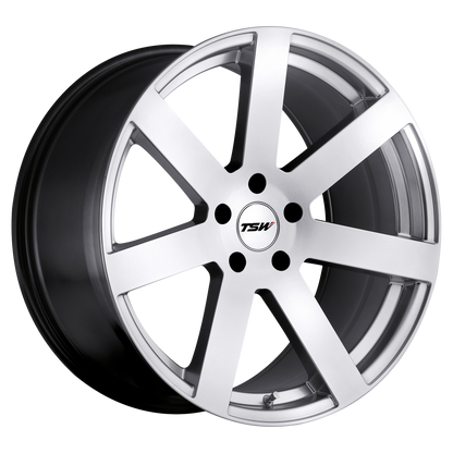 TSW BARDO 17X8 35 5X100/5X100 HYPER SILVER